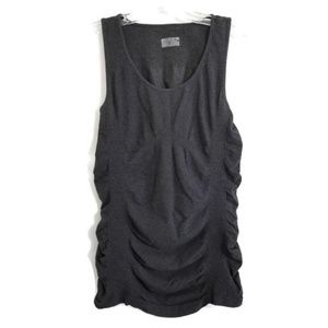 Athleta Breathe Ruched Tank Organic Cotton Blend